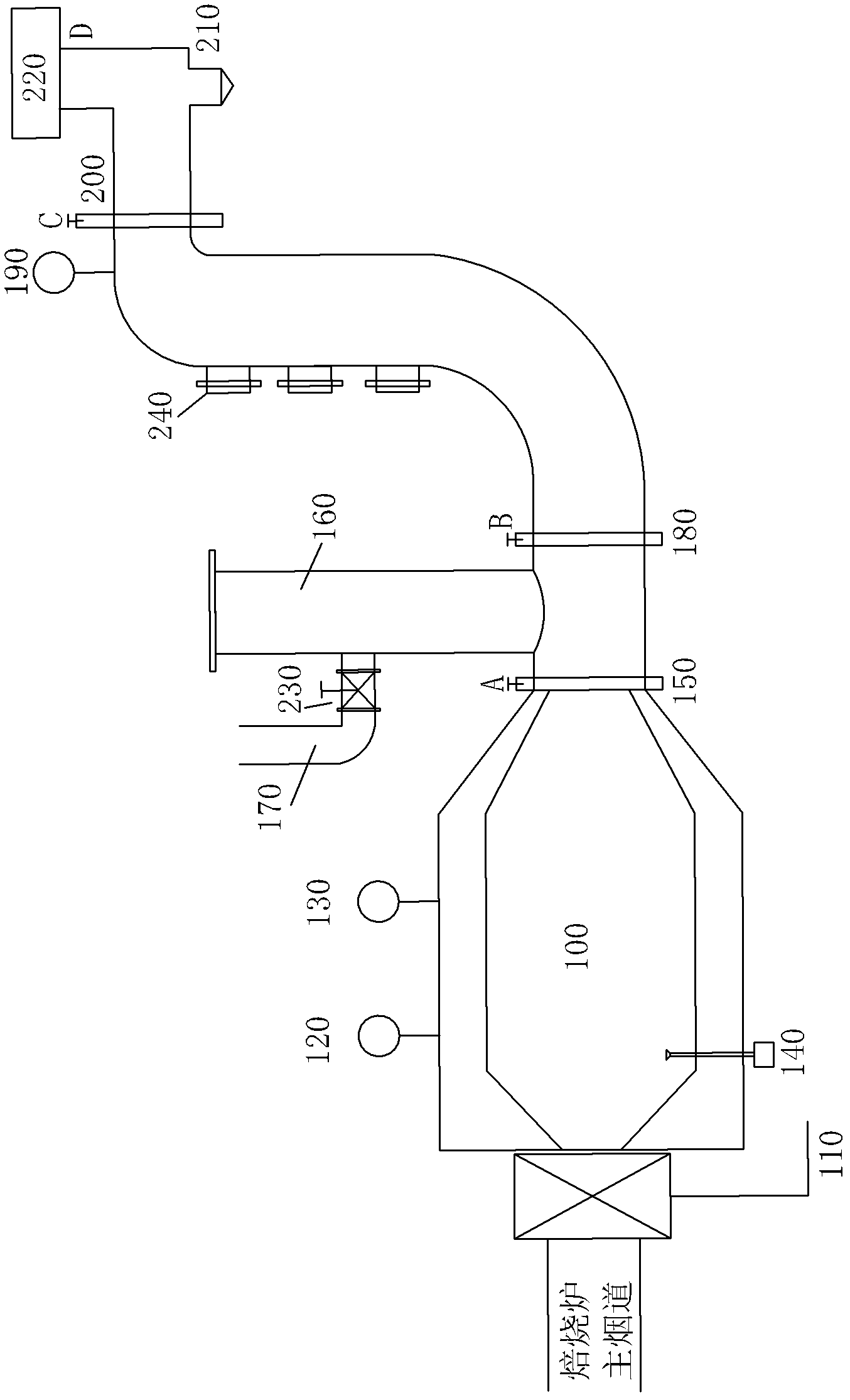 Smoke exhaust backflash energy-saving device and method