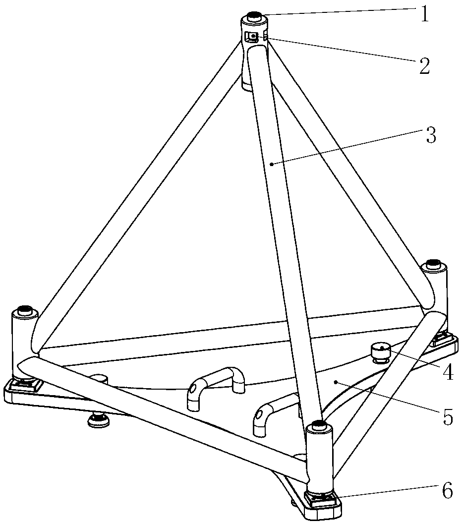 Stereo standard device for multi-system coordinated measurement calibration