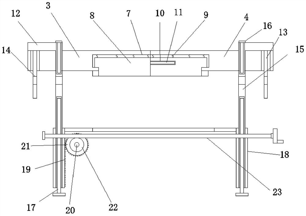 Servo motor driver structure easy to install and installation method thereof