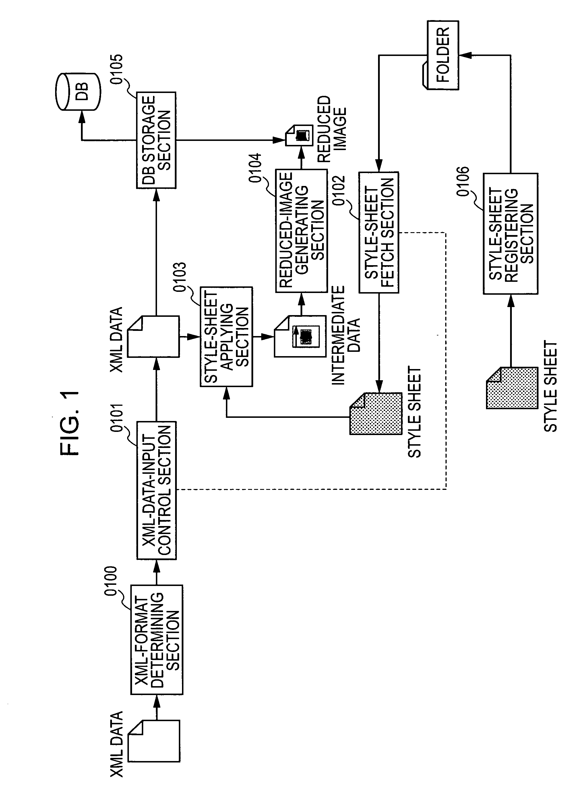 Electronic filing system and electronic filing method