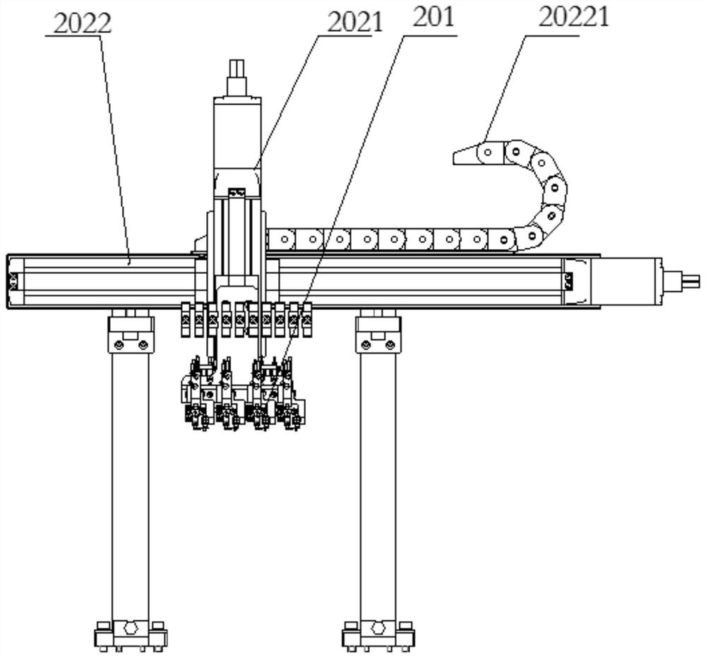 A fpc automatic bonding machine