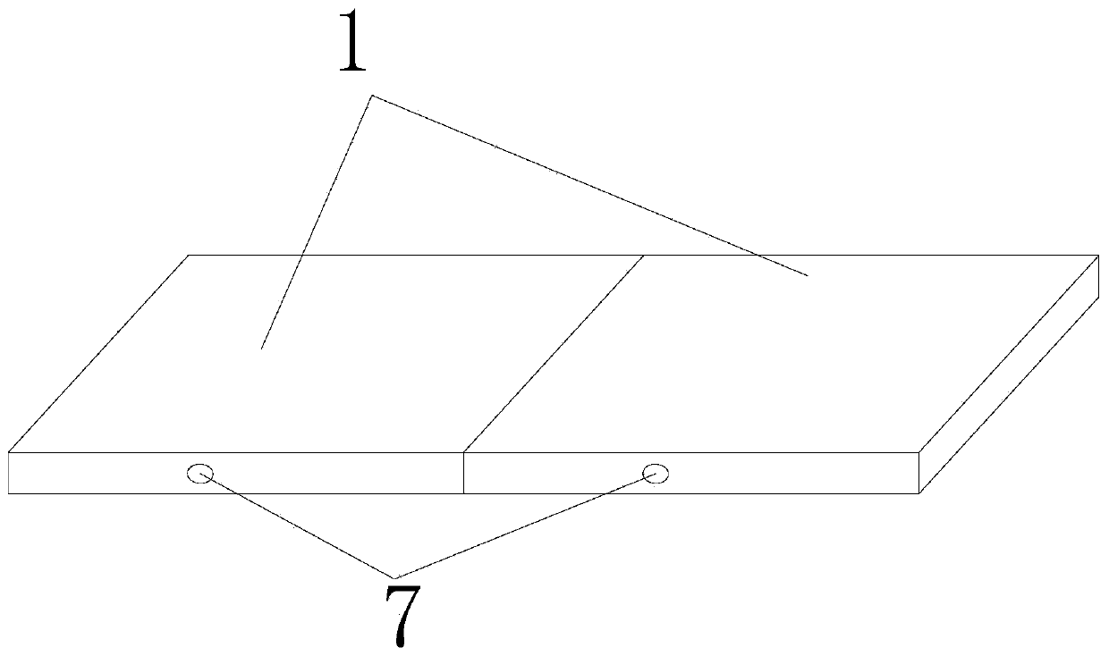 Floor connecting structure