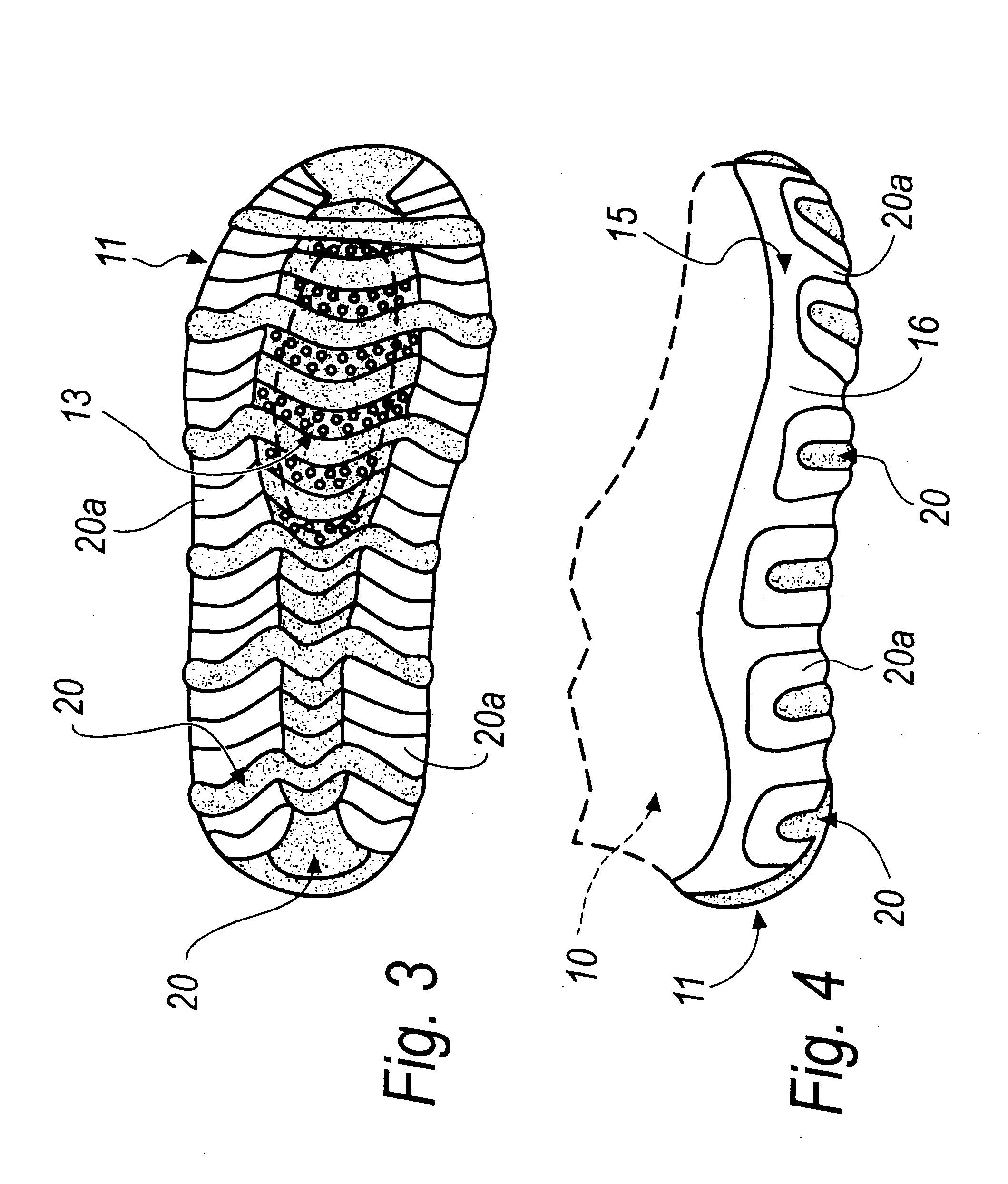 Vapor-permeable and waterproof sole for shoes, shoe manufactured with the sole, and method for manufacturing the sole and the shoe