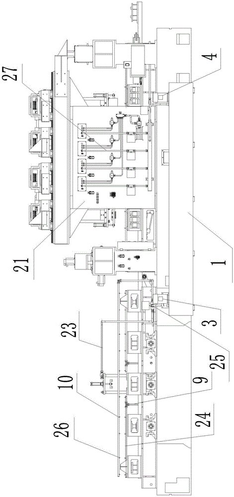 Honing solution collecting and cooling system for honing production line