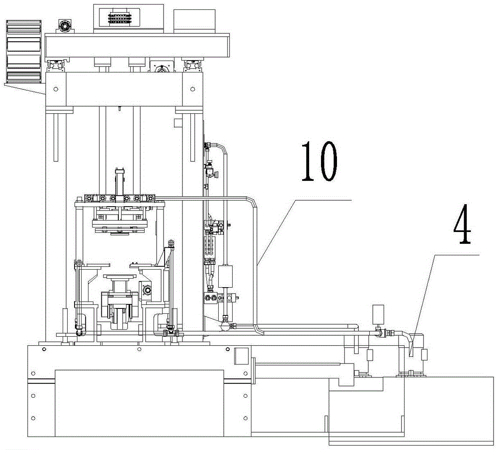 Honing solution collecting and cooling system for honing production line