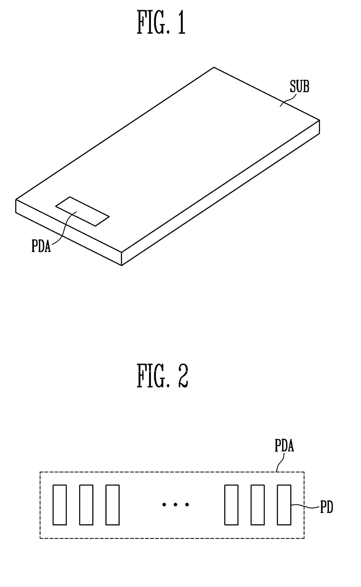 Substrate, electronic device and display device having the same