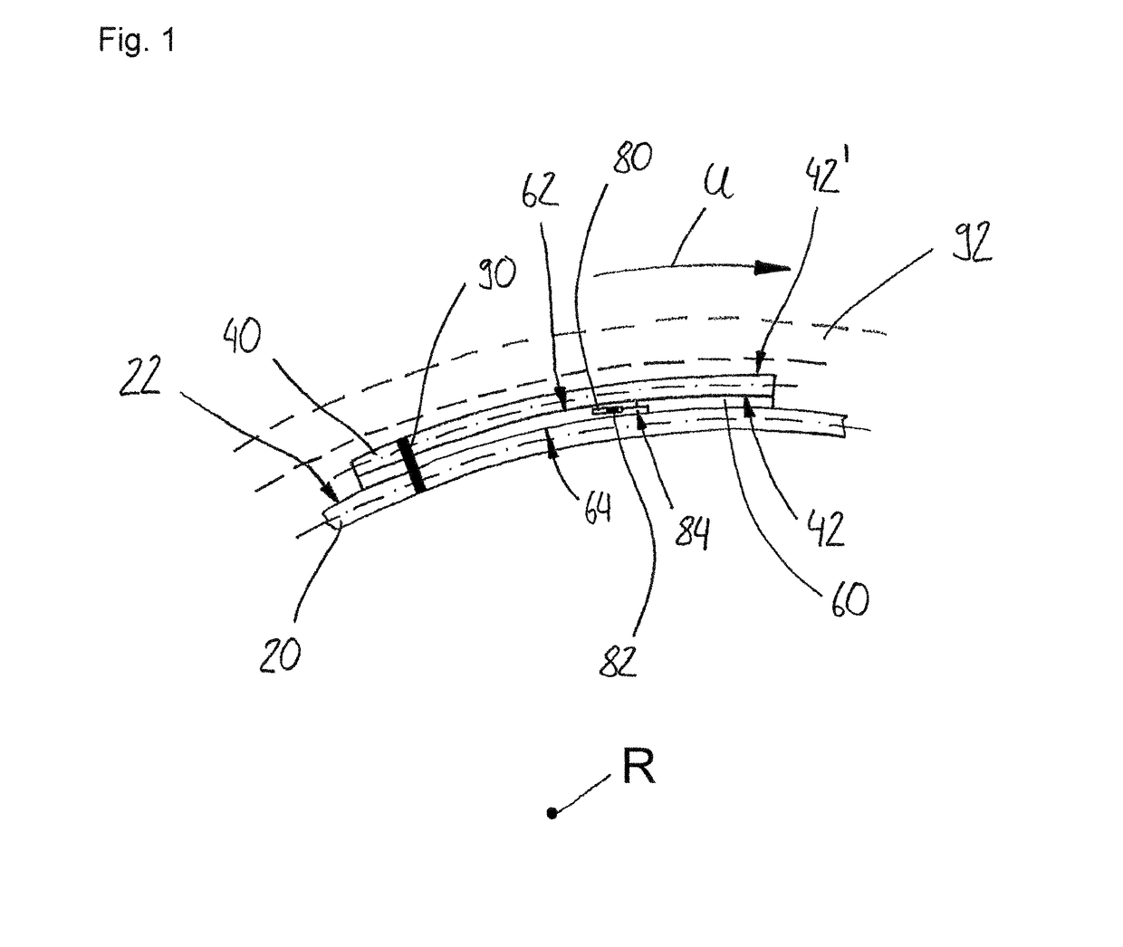 Brake lining assembly