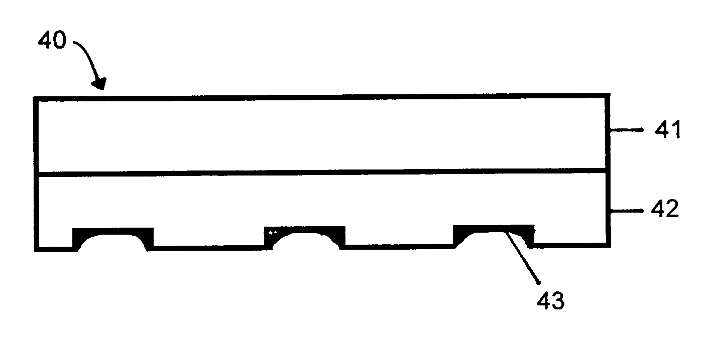 Adhesive article with improved air egress