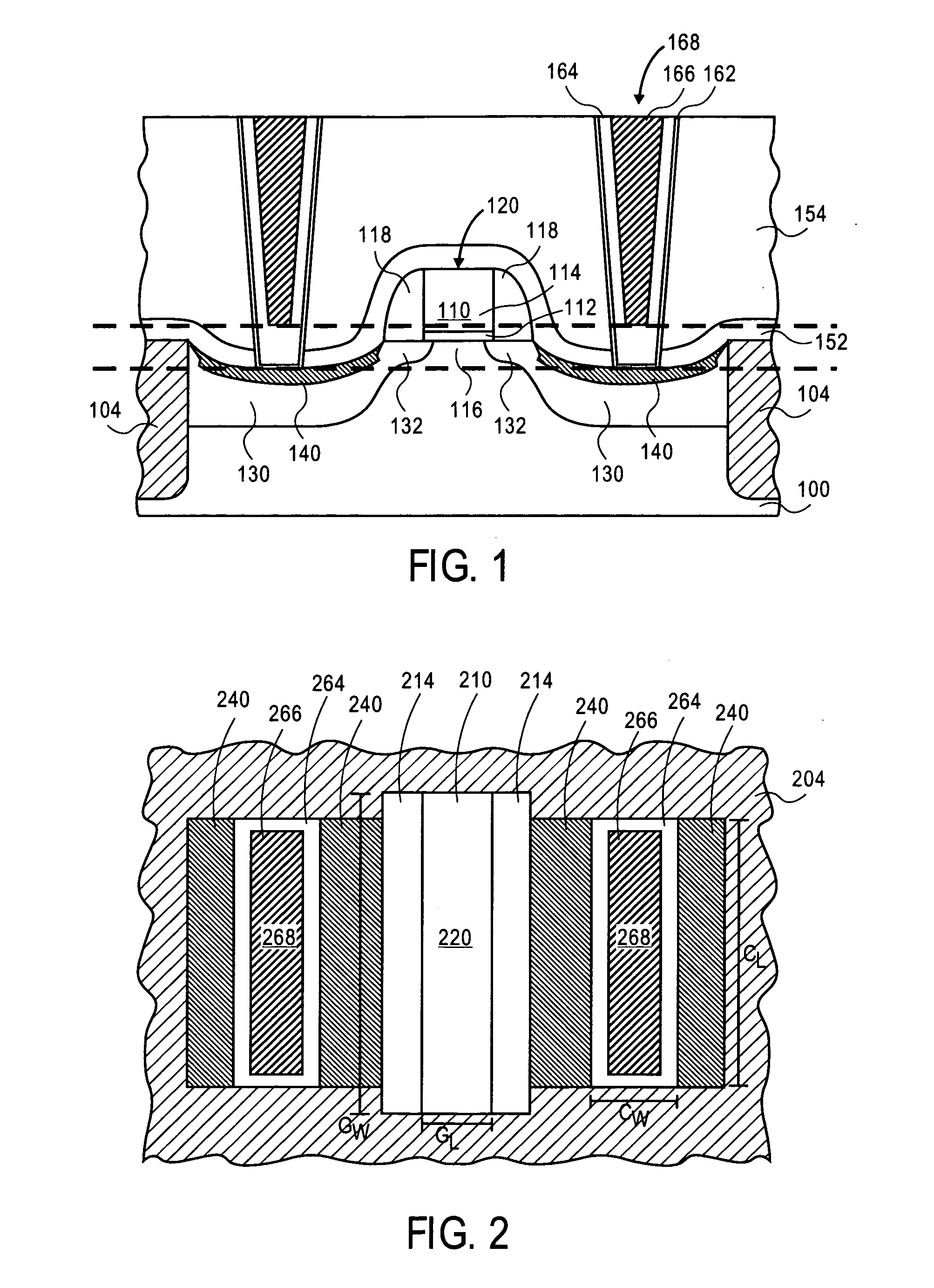 Tuned tensile stress low resistivity slot contact structure for n-type transistor performance enhancement