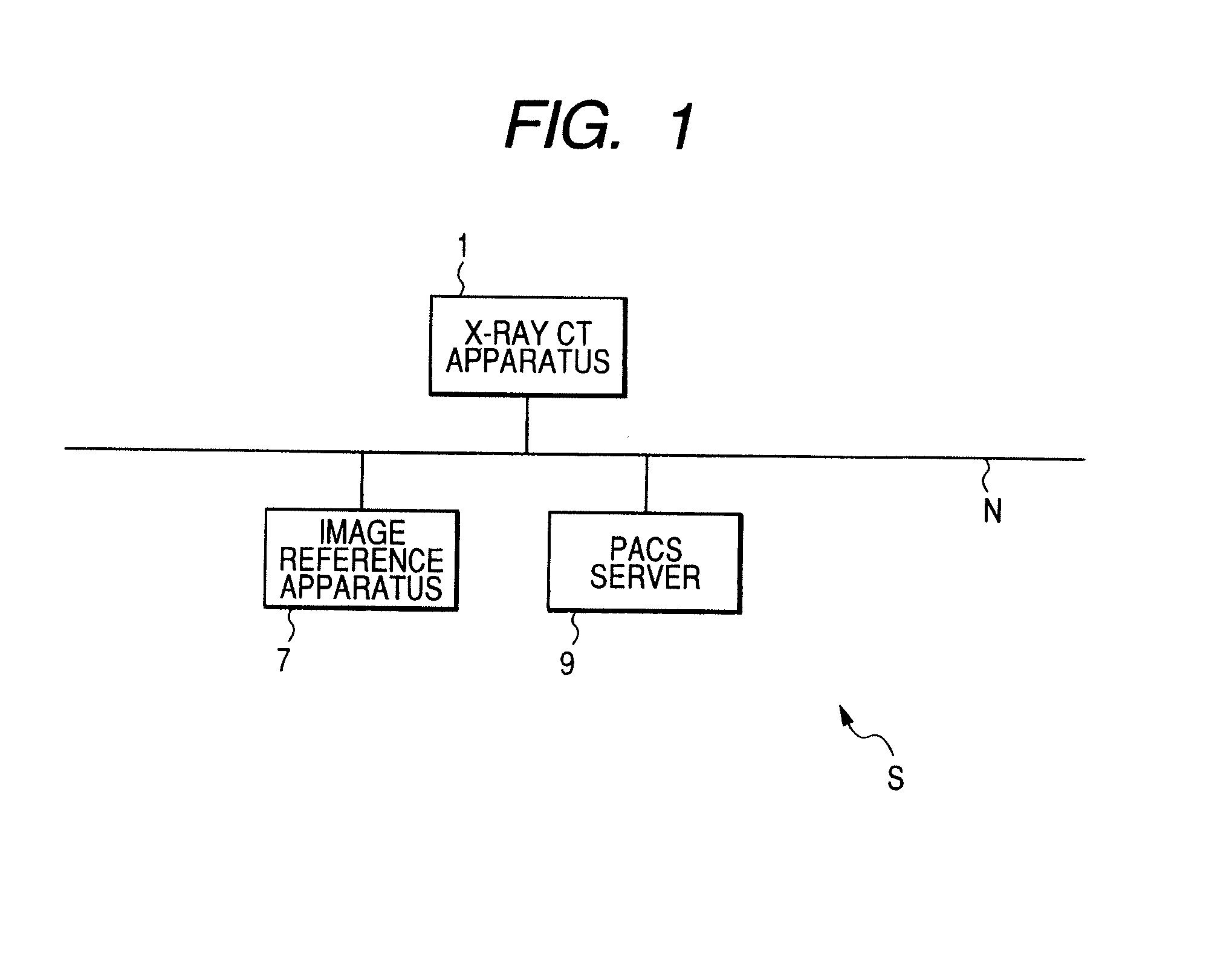 Medical image diagnostic apparatus, picture archiving communication system server, image reference apparatus, and medical image diagnostic system