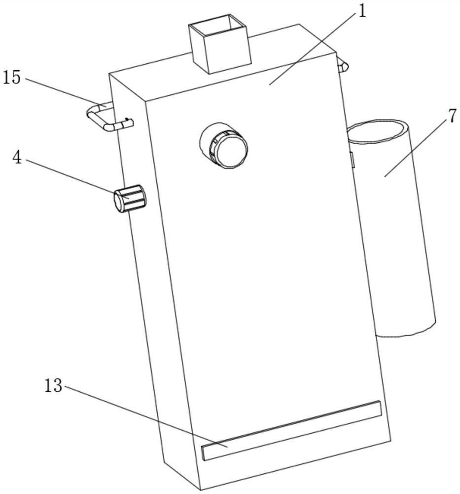 Extraction device for preparing ampelopsis grossedentata