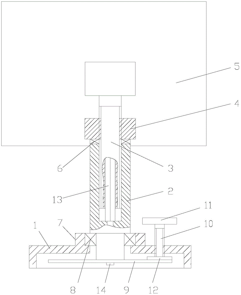 Display support having multi-azimuth adjusting function