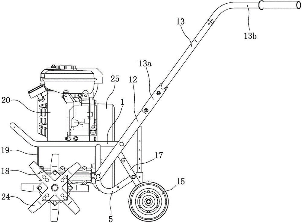 A small tiller