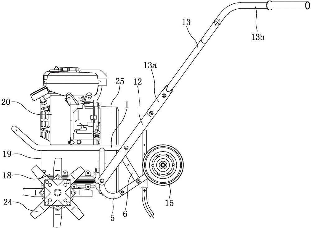 A small tiller