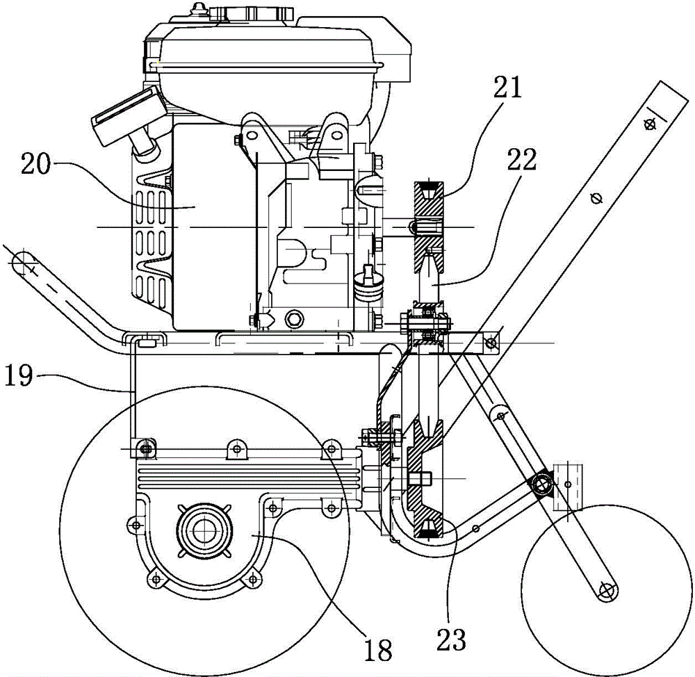 A small tiller