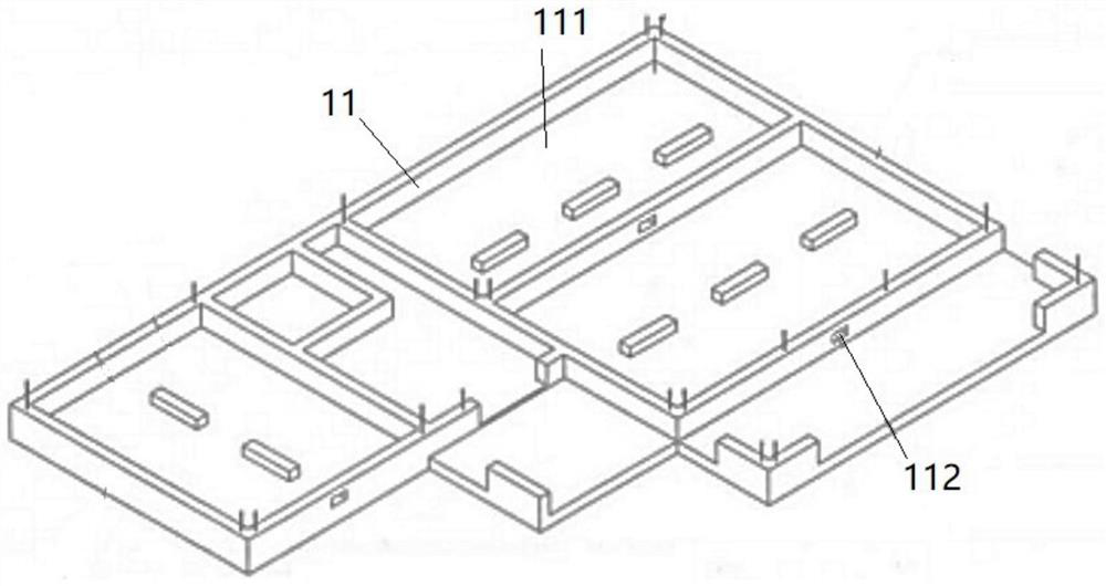 Main structure of green prefabricated building