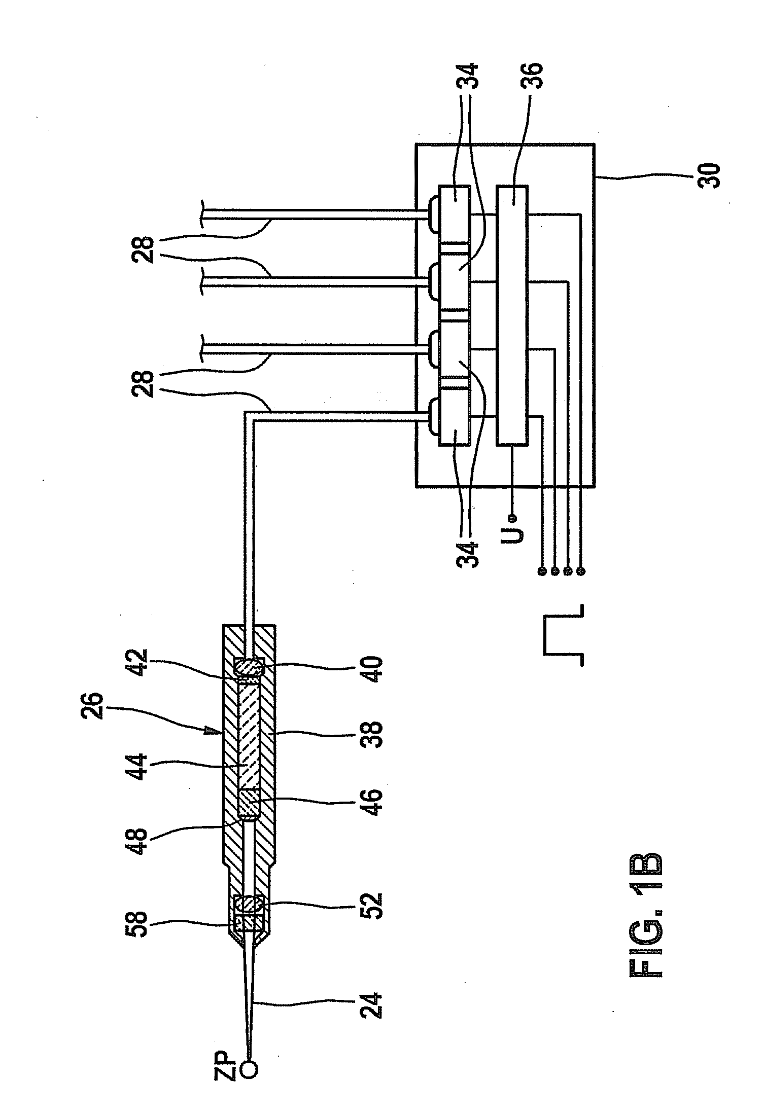 Gas engine having a laser ignition device