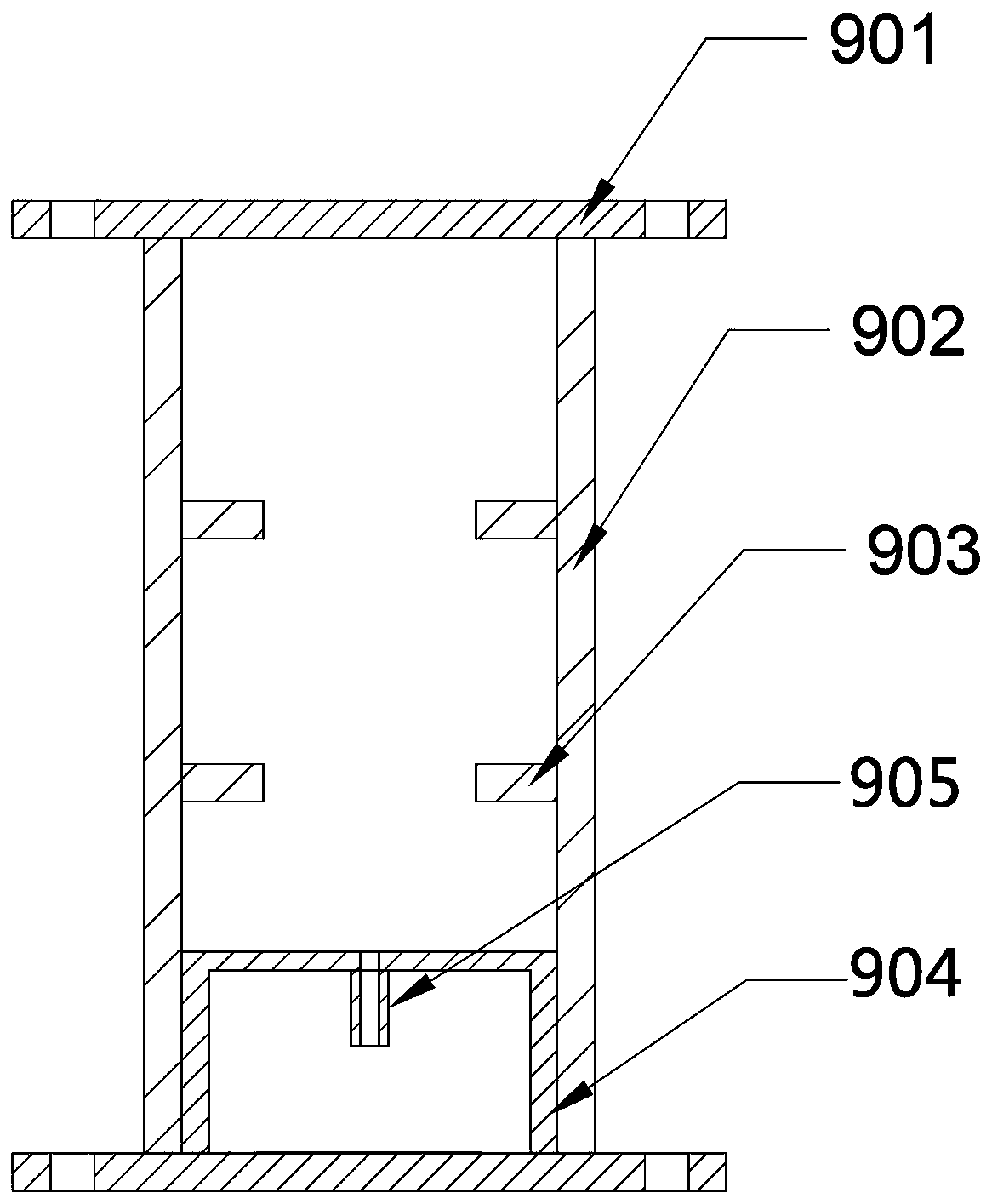 A connected two-way shock-isolation bearing system