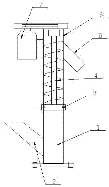 Vertical screw climbing machine