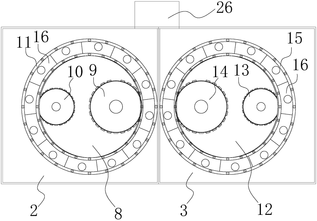 An automatic batch electroplating device for open steel cups