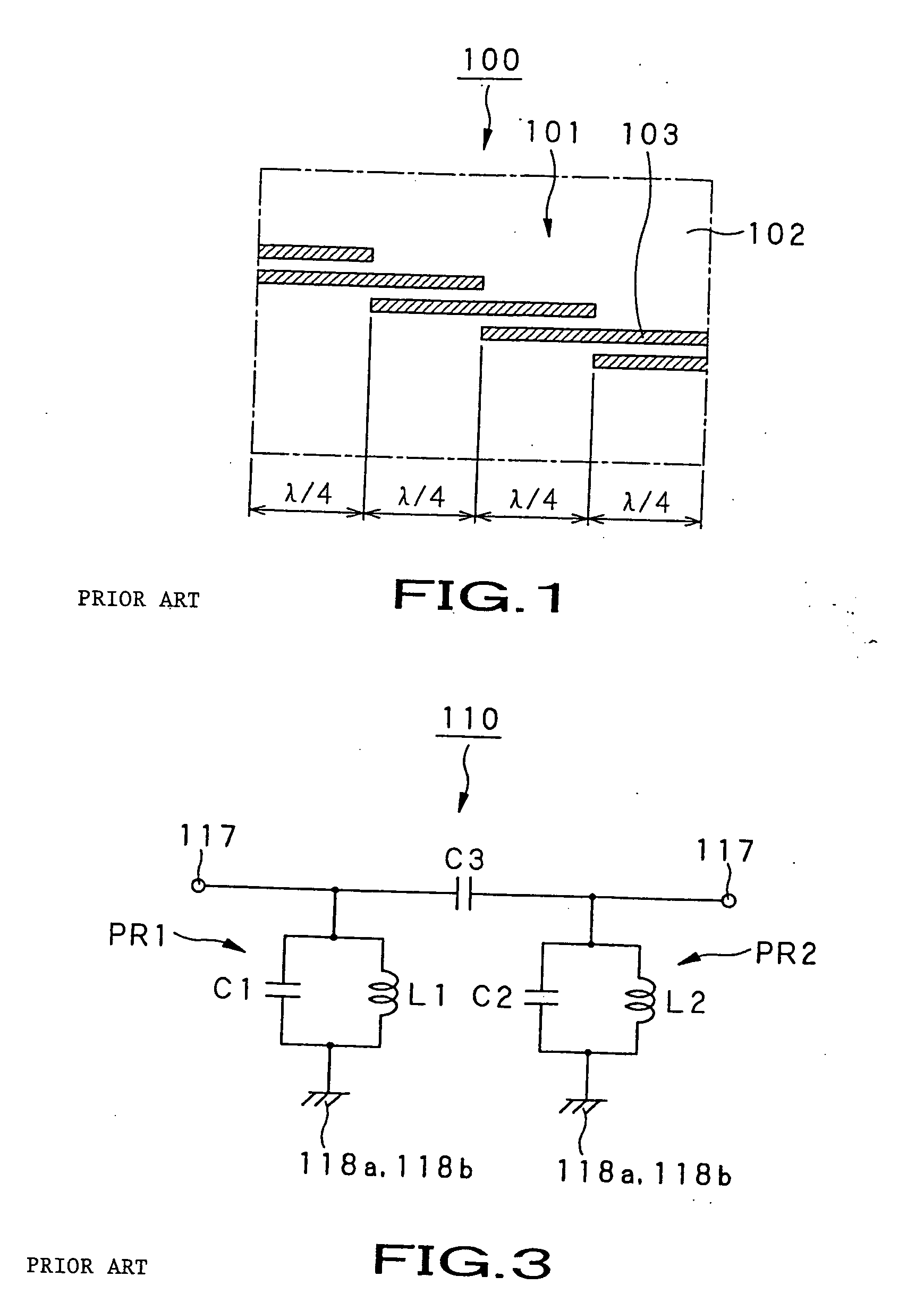 Filter circuit device and method of manufacturing the same