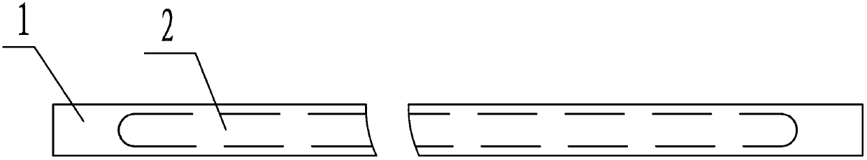 High-strength inflation sectional material