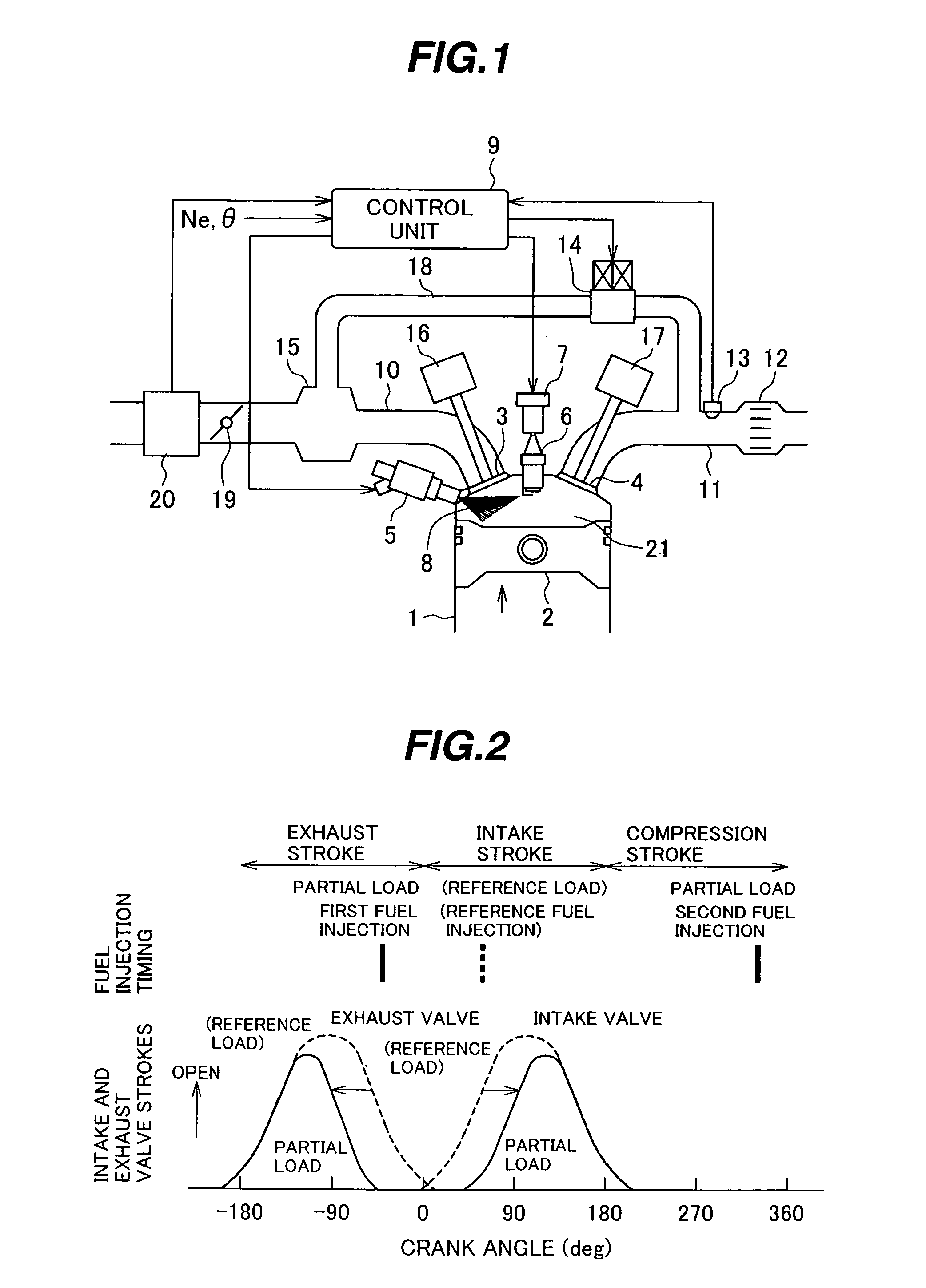 Control device and control method for direct injection engine