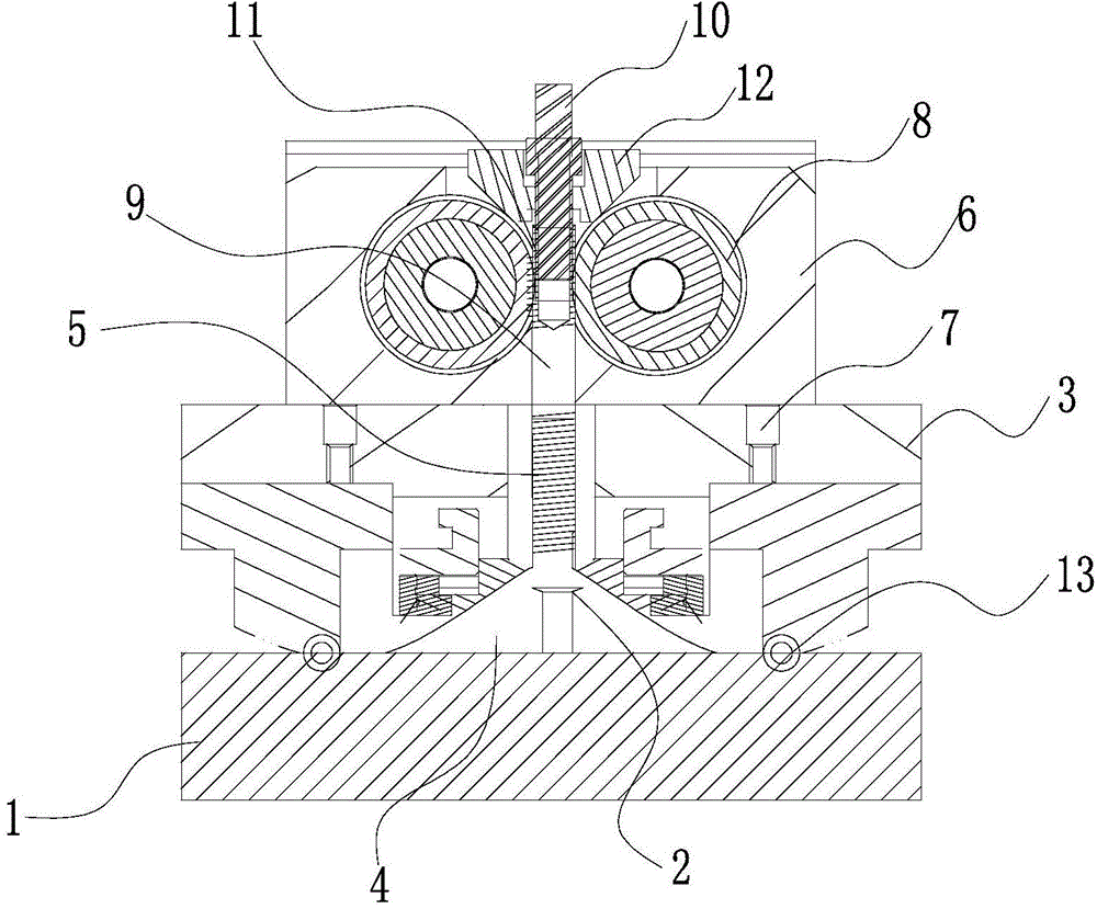 Shaft body machining tool