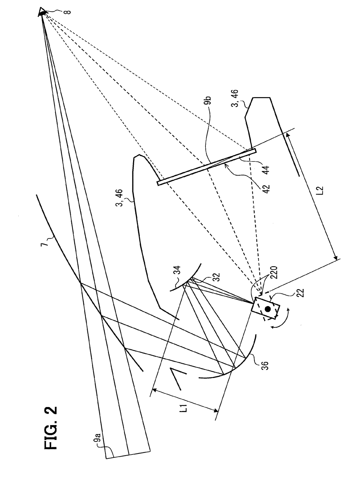 Vehicular display apparatus