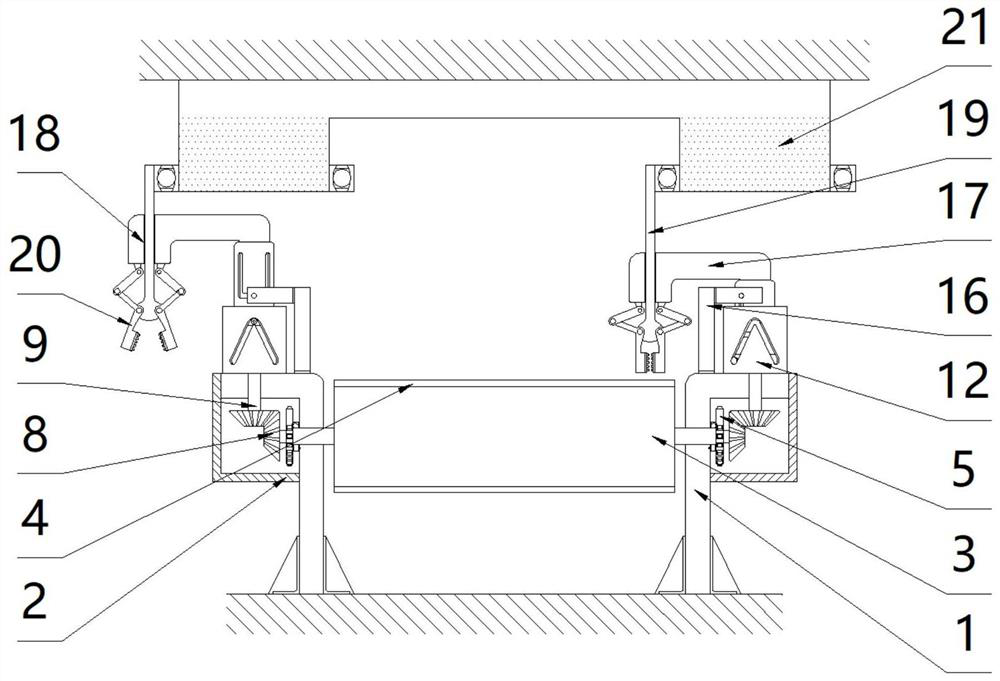 An intelligent grabbing robotic arm for use with conveyor lines