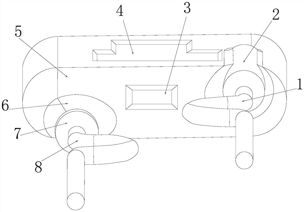 A shock-absorbing stable thermistor