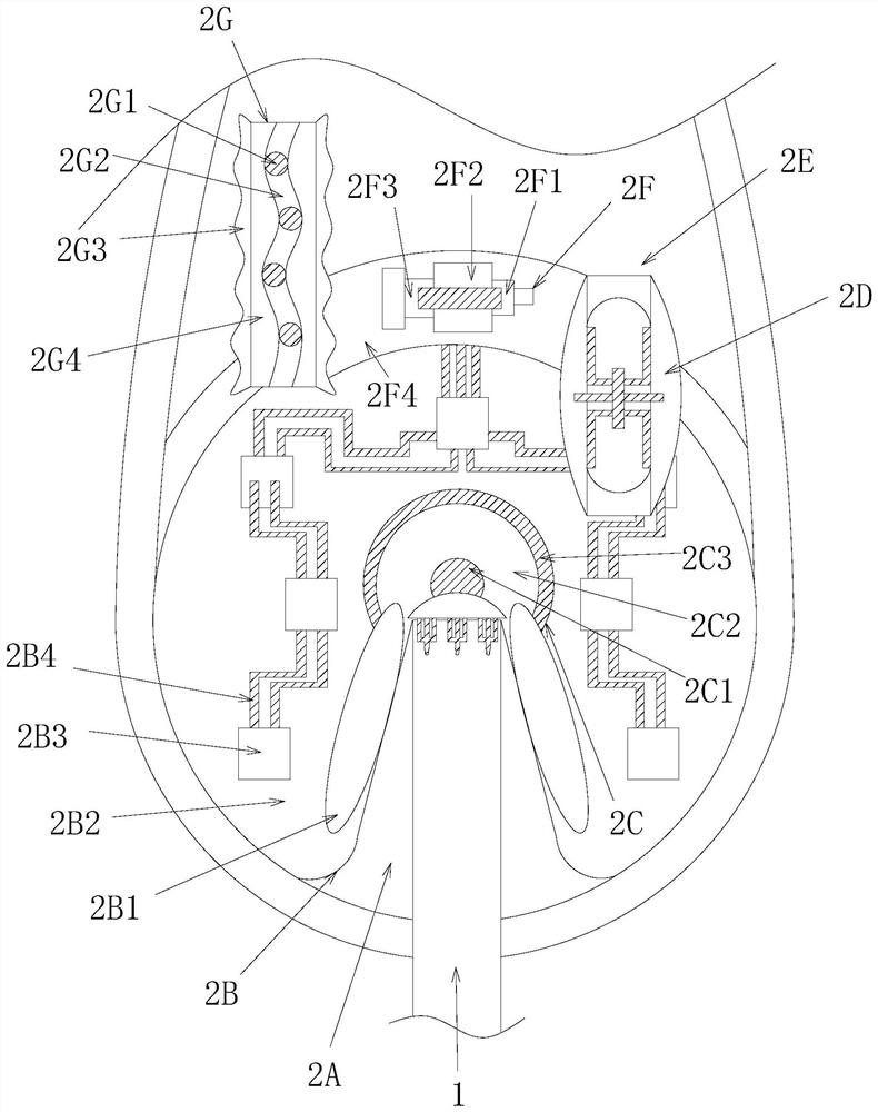 A shock-absorbing stable thermistor