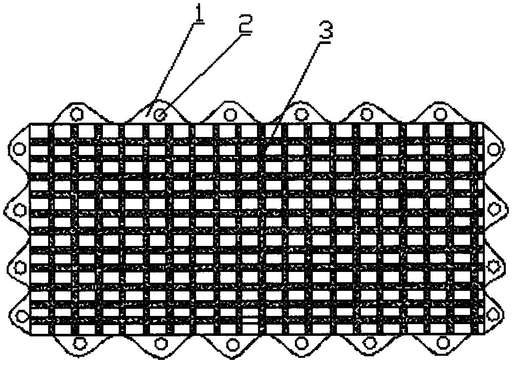 Person falling prevention flame retardant safety plain net structure and production technology