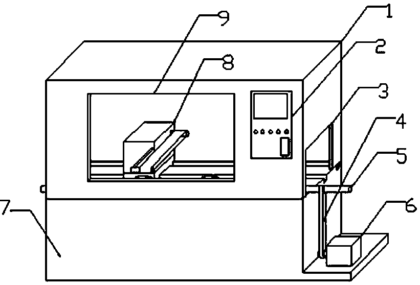 Super-mirror high precision numerically controlled polishing machine