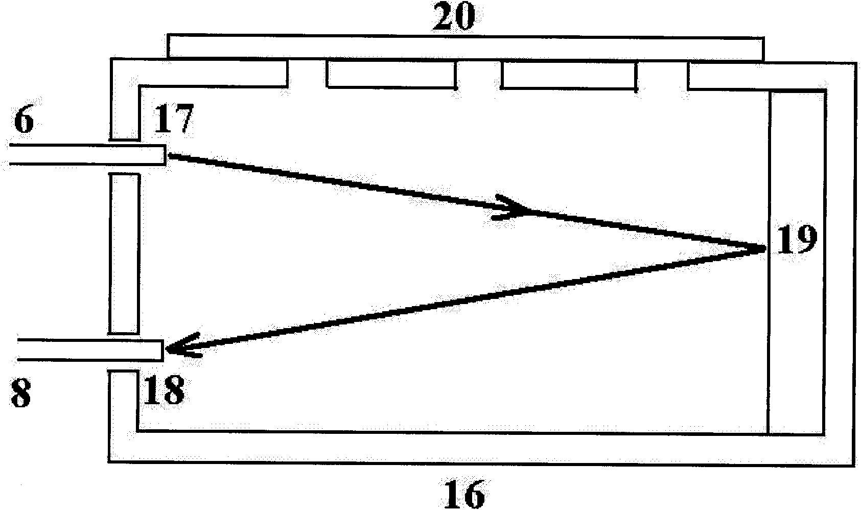 Multi-optical fiber channel laser infrared gas sensor