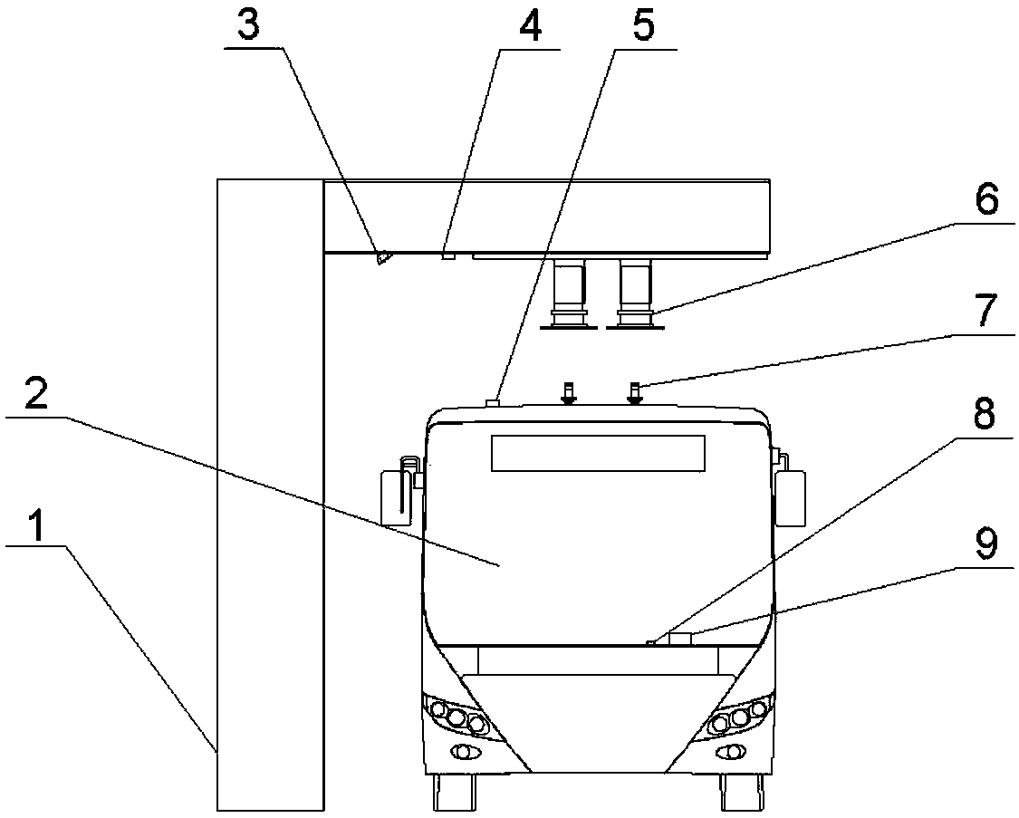 Vehicle charging system, charging pile and vehicle