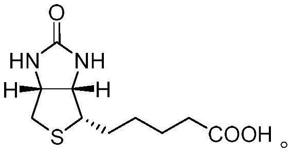 Method for preparing D-biotin intermediate