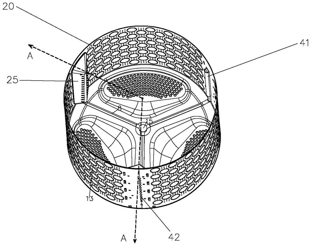 Washing machine cleaning device, washing machine and cleaning control method thereof