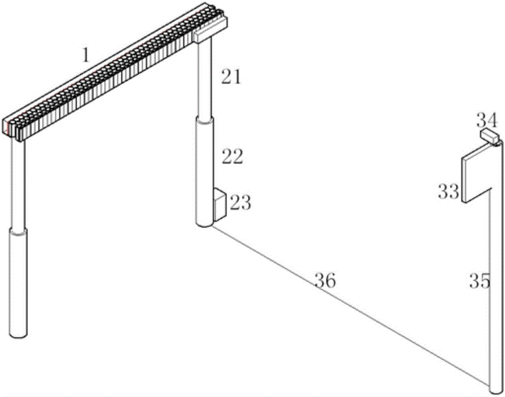 Intelligent height-limiting device and method for interchange with buffering function