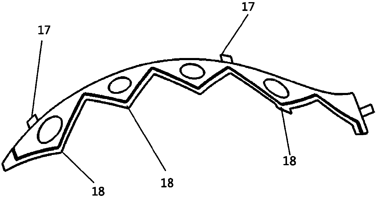 A large thin plate laser cutting fixture and its processing method