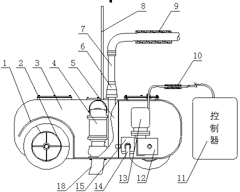 diving dredging vehicle