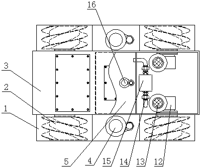 diving dredging vehicle