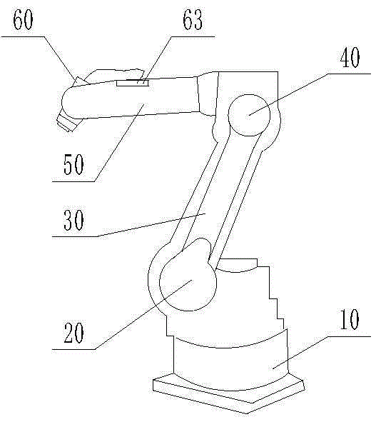 Multi-direction welding head for laser welding robot