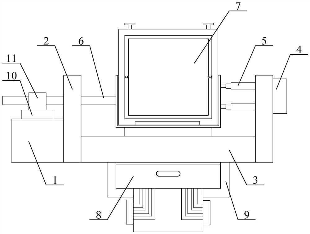 High-speed light splitting device for laser equipment