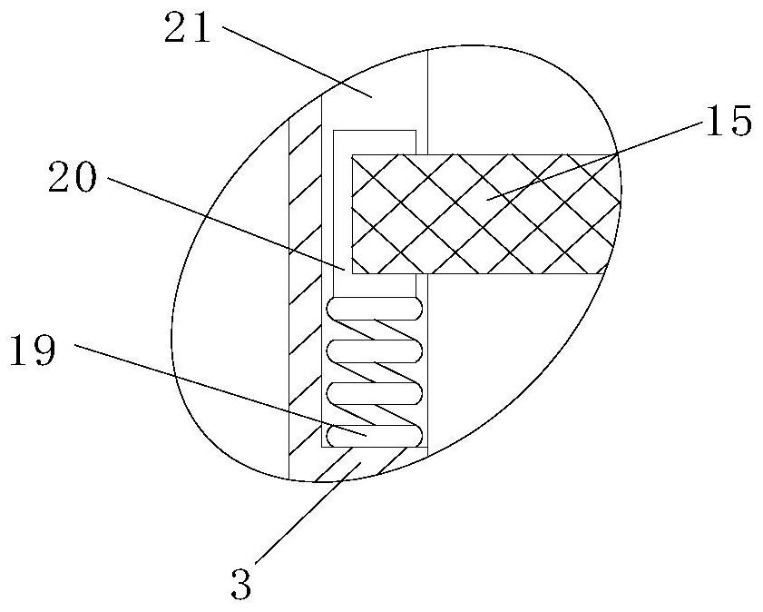 Chemical raw material pollution dust falling device