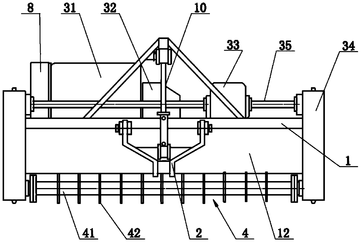 Soil preparation machine