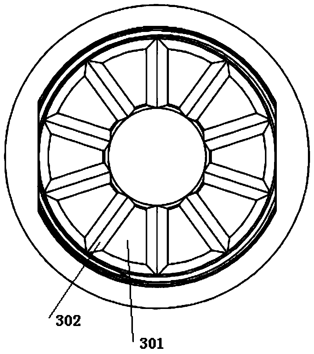 A sampling screw for resistance moisture meter