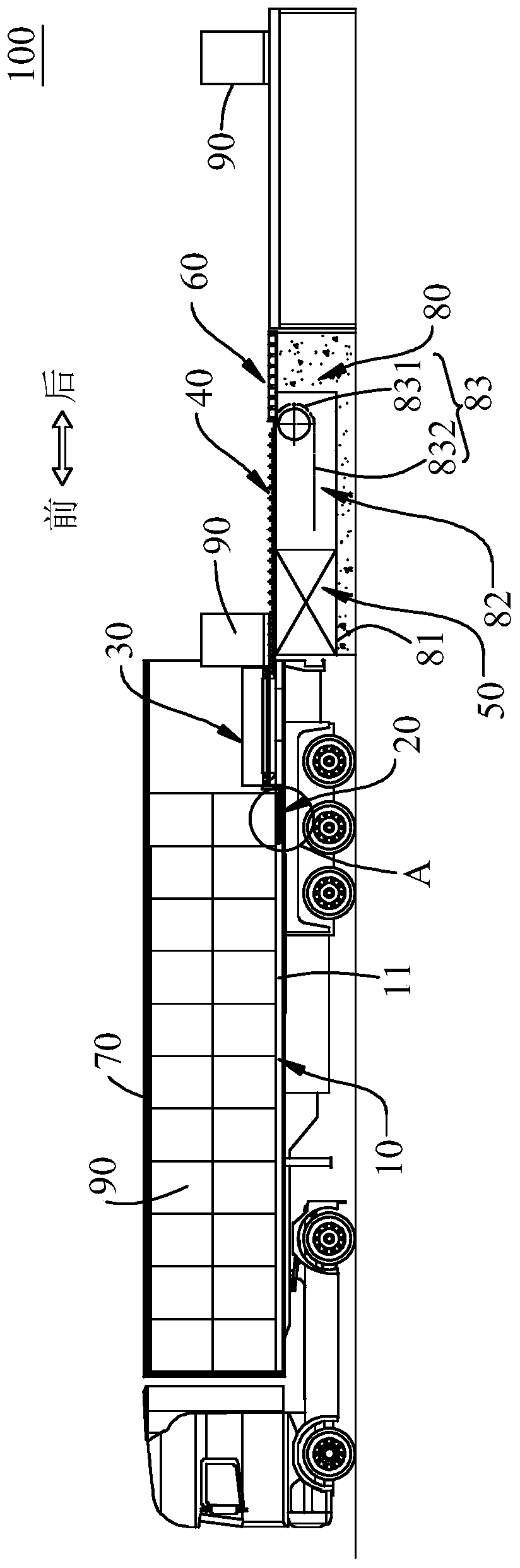 Automatic loading and unloading system, automatic loading method and automatic unloading method