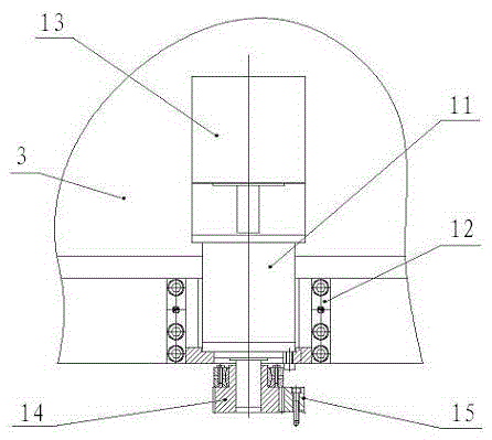 Column longitudinal movement surface grinder