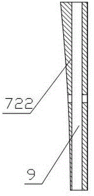 A special installation tool for automobile steel belt type elastic clamp